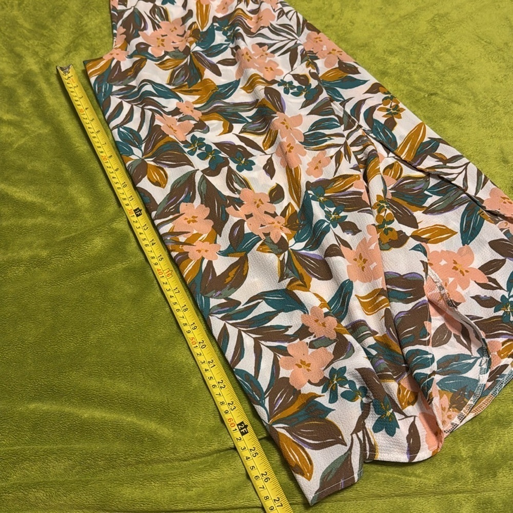 NWT WNS Fresh Water Tropical Swim Slide Slit Pants Sz Large - Picture 4 of 5
